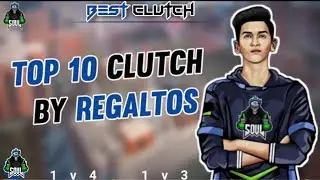 Top 10 Clutch By Soul Regaltosh | Best Clutch By Regaltosh 1v4 1v3 In Pubg Mobile