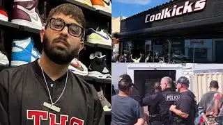 Владелец CoolKicks арестован в ходе рейда полиции за покупку краденых кроссовок полицией Лос-Андж...