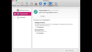 ProgressMatch adware in Safari - how to remove from Mac?