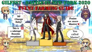 FGO - Gilfest 2020: Event 3T Farming Guide (6-SLOT, 5-SLOT, F2P)