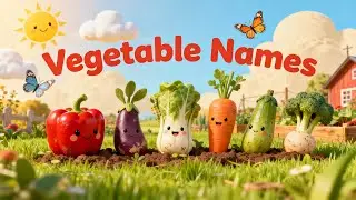 Vegetable Names For Kids | Healthy Food for kids | Learn Vegetable Names with Picture | for Toddler