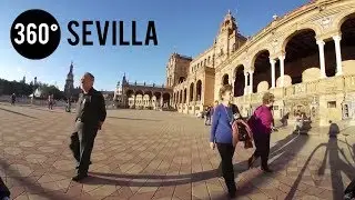 PLAZA DE ESPA&Ntilde;A DE SEVILLA EN 360 GRADOS VR  | SAMSUNG GEAR 360