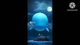 The funniest whale delicious Moments by sora ai