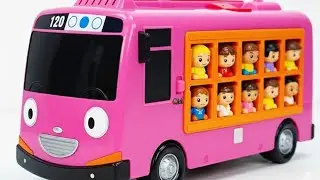 Wheels on the Bus Go Round and Round | Nursery Rhyme for Kids | Colorful Cartoon Town