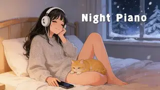 Gentle Relaxing Piano Music🌠60 Minutes | Nighttime Background & Sleep