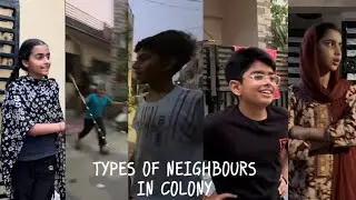 Types of neighbours in colony 🏡