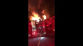 Structure Fire - N Baird Mobile Home Park 7/3/20