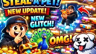 STEAL A PET SECRET GLITCH 🤯 | NEW UPDATE NEW PETS FREE