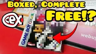 Boxed Gameboy Color For FREE!? Crazy Cex Visit and Gamecube #cex #gaming #retro #haul #gamecube #ps1