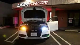 Xenon White or Amber Yellow LED Front Turn Signal Lights, Daytime Running Lights
