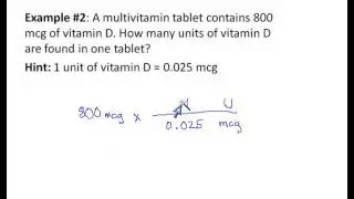 Lesson 6.2 International Units Example 2