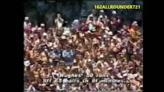 Kim Hughes magestic stroke play vs Pakistan  World Series Cricket