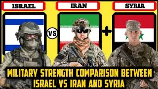 Israel vs Iran and Syria War military Strength Comparison 2022 || Power Comparison Israel iran Syria