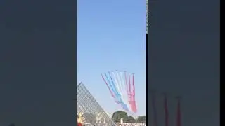 France Fail at Aerial ceremony (14 july 2018)