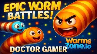 Snake game - wormszone.io -  Livestream