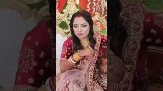 My 3rd dream look... Reception day 🧿#bengaliweddingvideo #viralvloggingvideo #banglavlogchannel
