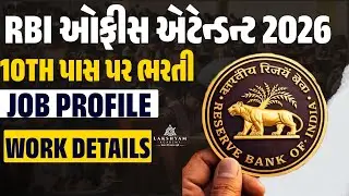 RBI Office Attendant Job Profile, Salary and Work Details | RBI Office Attendant Vacancy 2026