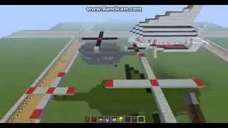 Some Builds I Did in Creative Mode (helicopter, Butter Airplane, Future Spaceship)