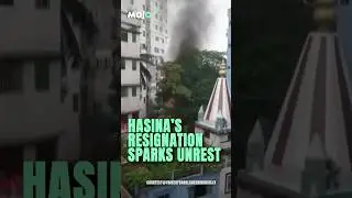 Hindus Targeted, Temples Attacked| Violence Erupts In Bangladesh After Hasina's Resignation #shorts
