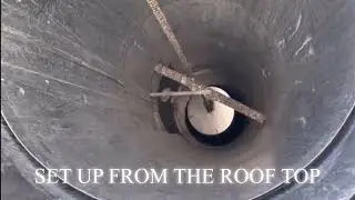 30 STORY TRASH CHUTE CLEANING IN HONOLULU HAWAII