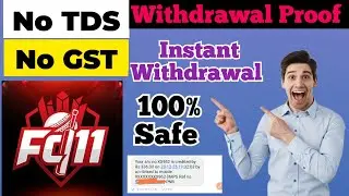 Fc11 Withdrawal Proof|Payment Proof Of Fc11 Fantasy App|New Fantasy App FC11|Fc11 Fantasy App 