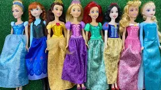 Satisfying with Unboxing & Review Disney Princess Frozen ELSA & Jasmine Toys! ASMR Relaxing
