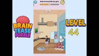 Brain tease puzzle level 44 Walkthrough Solution