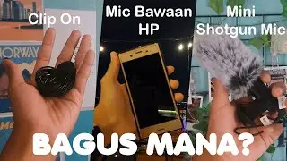 microphone terbaik untuk buat vlog - mic untuk HP sampai mic untuk Kamera