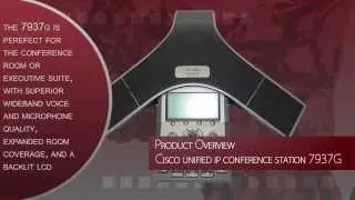 Cisco Unified IP Conference Station 7937G Product Overview