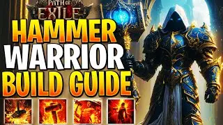 BECOME A GOD WITH HAMMER WARRIOR BUILD! Path of Exile 2 Warrior Build Guide