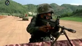 WATCH: China flexes military might with Burma border drills