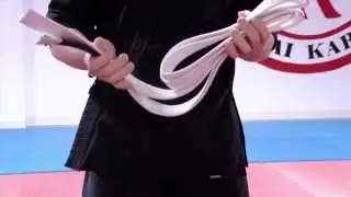 Belt Tying - Basic Method - North-Augusta-Martial-Arts-Adult-Kids-Fitness