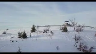 A beautiful flight over mountain Kandle :)