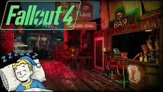 ☢️ Fallout 4 Dockside Bar Ambience &mdash; Rain, Thunderstorm & Jazz at The Last Plank