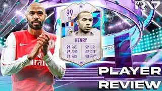 &iquest;MEJOR QUE HAALAND? | HENRY ICON COVER STAR 99 PLAYER REVIEW FIFA 23 ULTIMATE TEAM