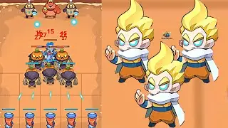 MERGE HERO - EMPIRE EVOLUTION Gameplay (iOS,Android) - Hợp Nhất Anh H&ugrave;ng Để Trở Th&agrave;nh Huyền Thoại