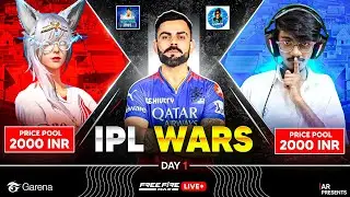 IPL CHAMPIONSHIP🔥 CS 4VS4 LIMITED🔫| ROUND 1 | 𝐑𝐂𝐁 MATCHES 🔴 🏆 4V4 TOURNAMENT | DAY 1 #freefire