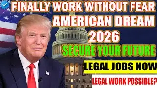 🇺🇸💼 Work LEGALLY in the USA! 2026 EAD Explained | Who Qualifies, How to Apply & New Rules