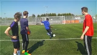 SDMN VS YTAS: FOOTBALL CHALLENGES!!