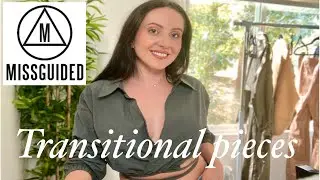NEW IN MISSGUIDED TRANSITIONAL PIECES | try on 2021 haul | PART 1