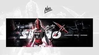 [SPEEDART] FORTNITE HEADER - PSD AT 500 SUBS