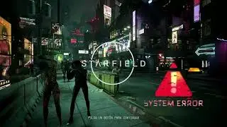 Main Menu replacement System error (fanmade) #pcgaming #mods #starfield # steam