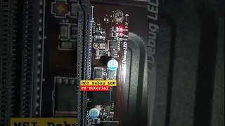 MSI H110 Debug LED is awesome. #msi #msigaming #msinfo #desktopsetup