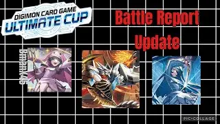 Digimon TCG: November.8th Ultimate Cup - Battle Report Update