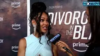 Meagan Good Credits BF Jonathan Majors for Her RIPPED Body! (Exclusive)
