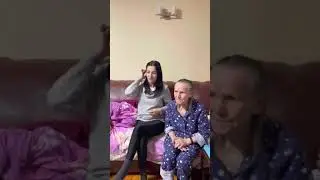 Xhamadani with baby grandmother