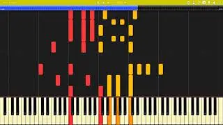 Joseph Lamb - Contentment Rag (1915) [Synthesia Piano Tutorial]