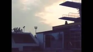 10m diving fail -Skateboard
