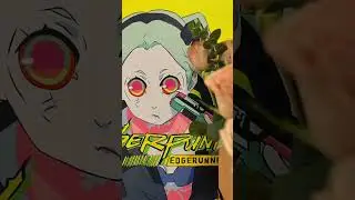 #Art#Hand-drawn#Acrylic painting#Anime cartoon characters#Drawing process🎨