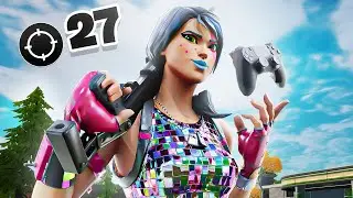 27 Kill Solo Vs Squad | Controller Handcam